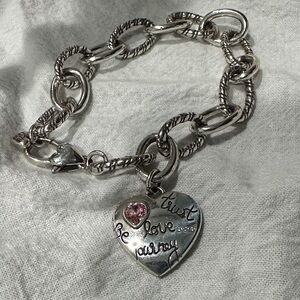 Brighton Power of Pink 2019 Charm Bracelet
